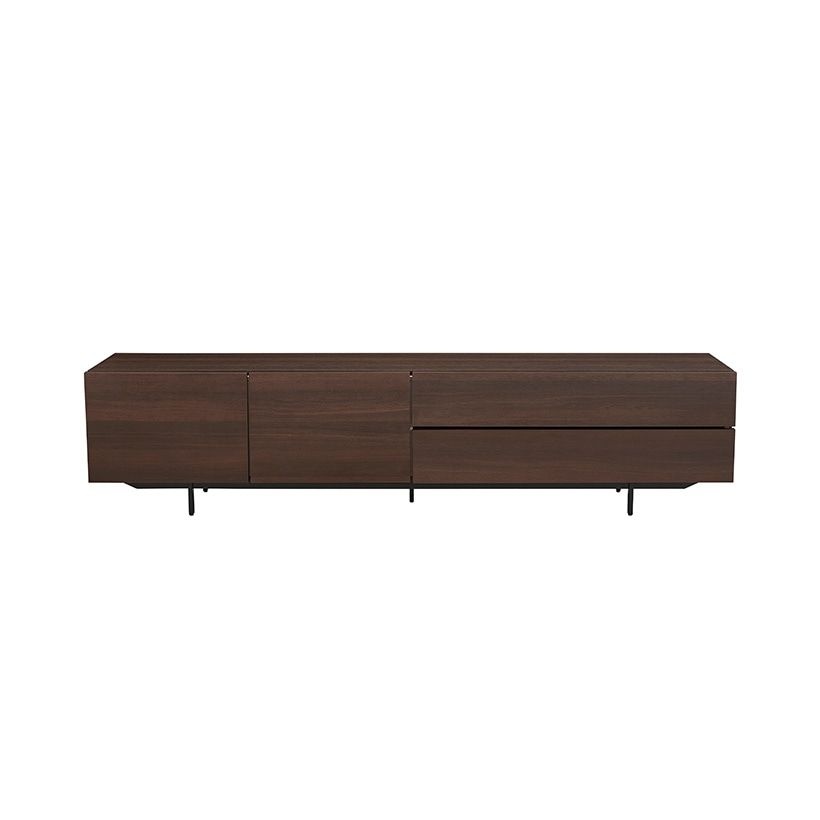 바젤 거실장 220cm_브라운