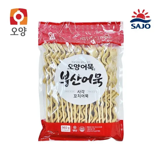 [APP전용] 사조오양 부산 사각꼬치어묵 960g/30개