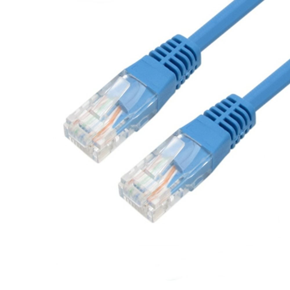 CAT.5E인터넷랜선 스마트TV연결 UTP 다이렉트랜케이블 블루 1m