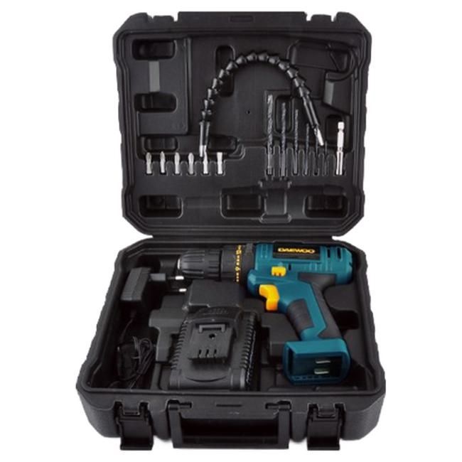대우 18V 가정용 리튬이온 배터리 충전 임팩트 전동드릴 세트 DETYFT42 1개