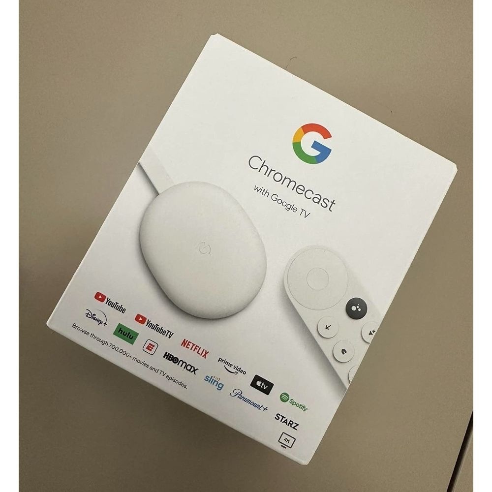 구글 크롬캐스트 구글 TV 4K 모델 GA01919JP 화이트
