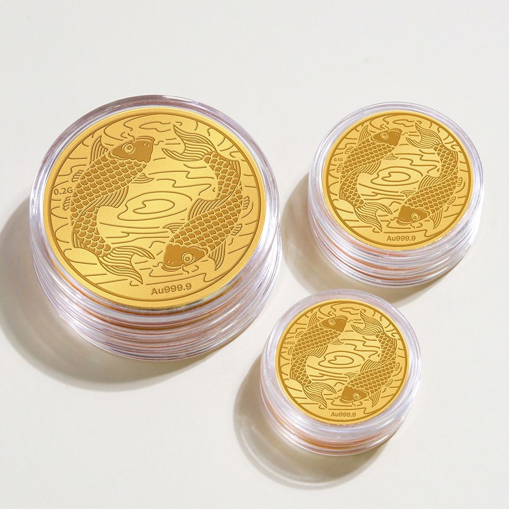 한국귀금속보석거래소] 24K 순금 999.9 프리미엄 코인 금잉어 0.1g