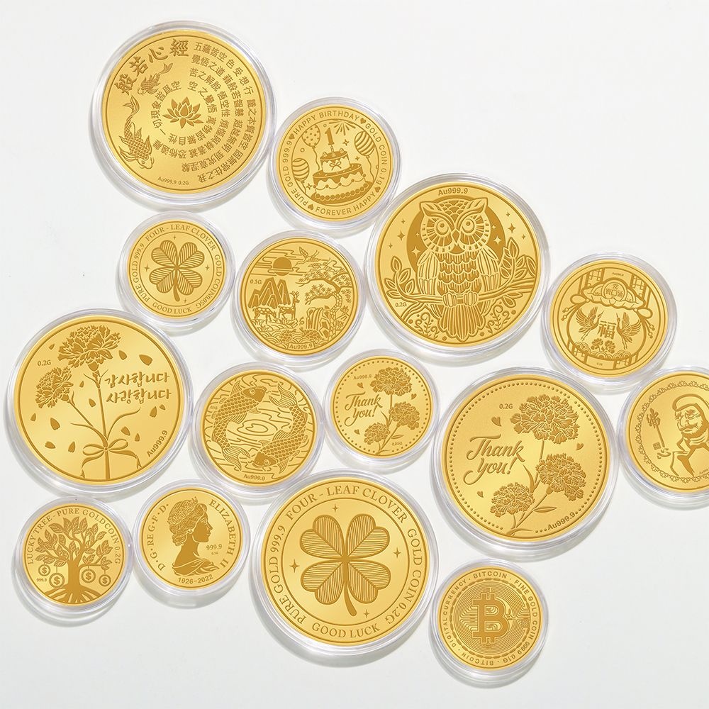 한국귀금속보석거래소] 24K 순금 999.9 프리미엄 코인 금잉어 0.1g