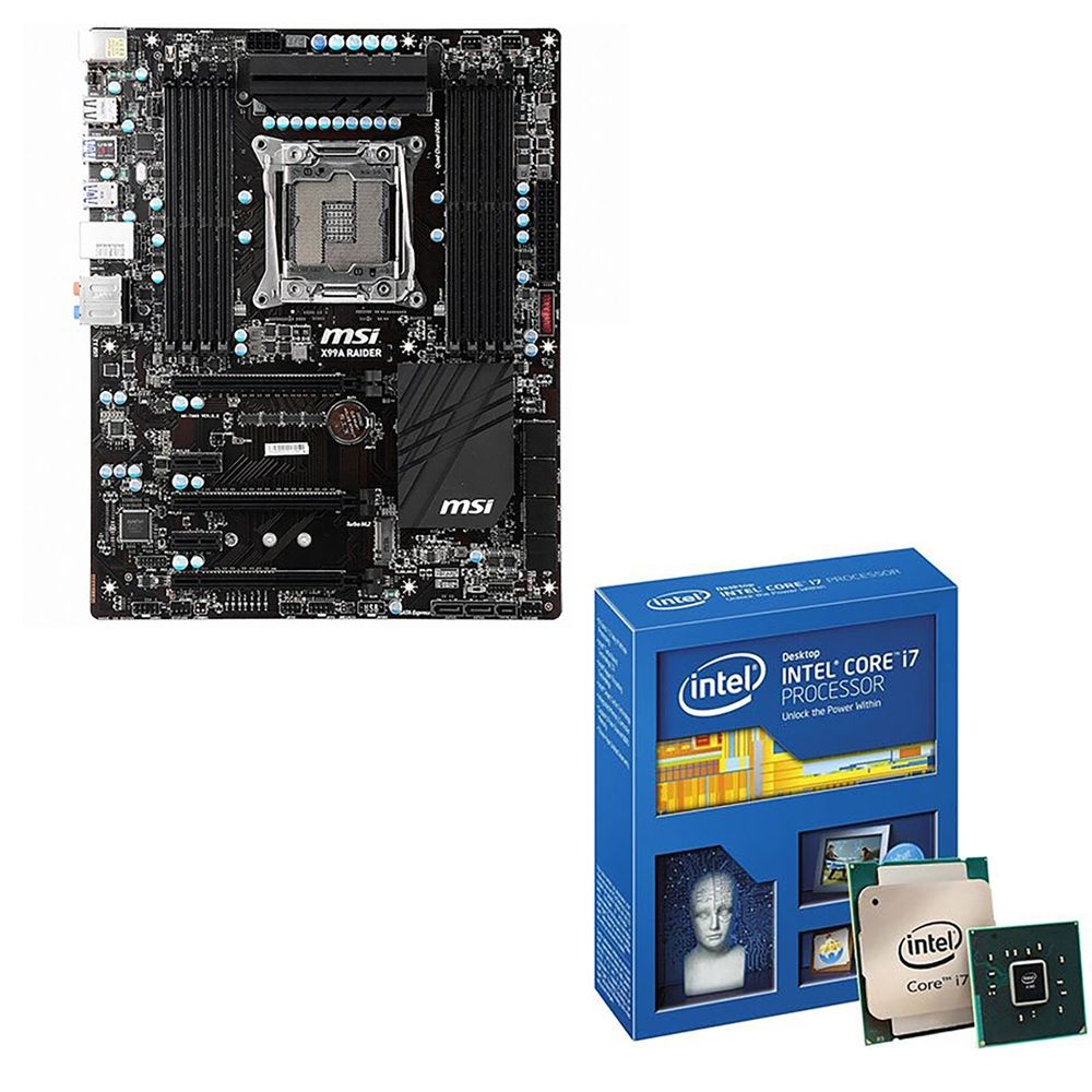 MSI MSI X99A RAIDER 메인보드+i7-5930K CPU 번들