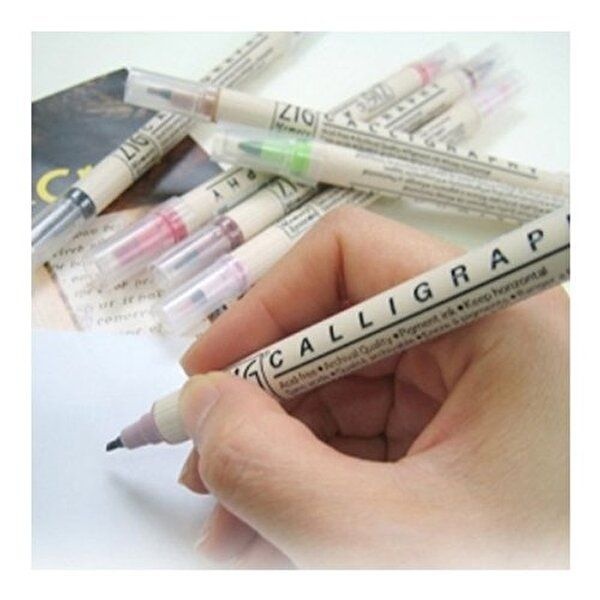 VY협력업체 [브이와이][VCMOO4ZP]메모리시스템 화방용품 트윈팁 MS-3400 48색