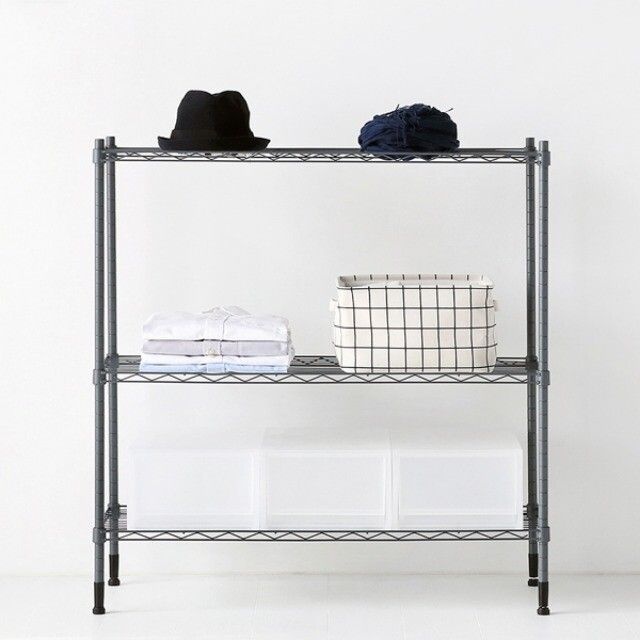 마켓비 (현대Hmall) 마켓비 RACKEY 900 선반 3단 900900 크롬 바퀴포함