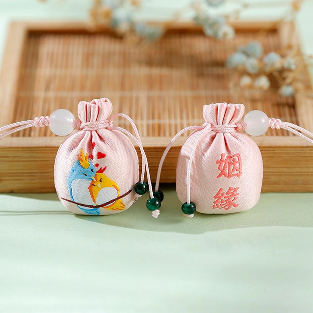 방울 향낭 복주머니 노리개장식 연분 새해 전통 향주머니 포장 장식품 인테리어 맞이 선물