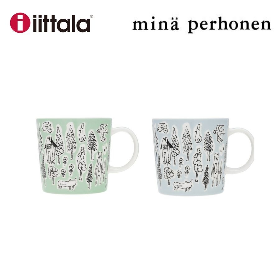 [해외] 이딸라 Iittala x 미나 페르호넨 포레스트 라이프 머그컵
