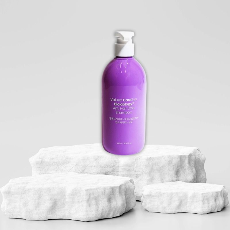밸류드케어시스 바이오랩로지 안티헤어로스 샴푸 아누카사과추출물 탈모 기능성 500ml