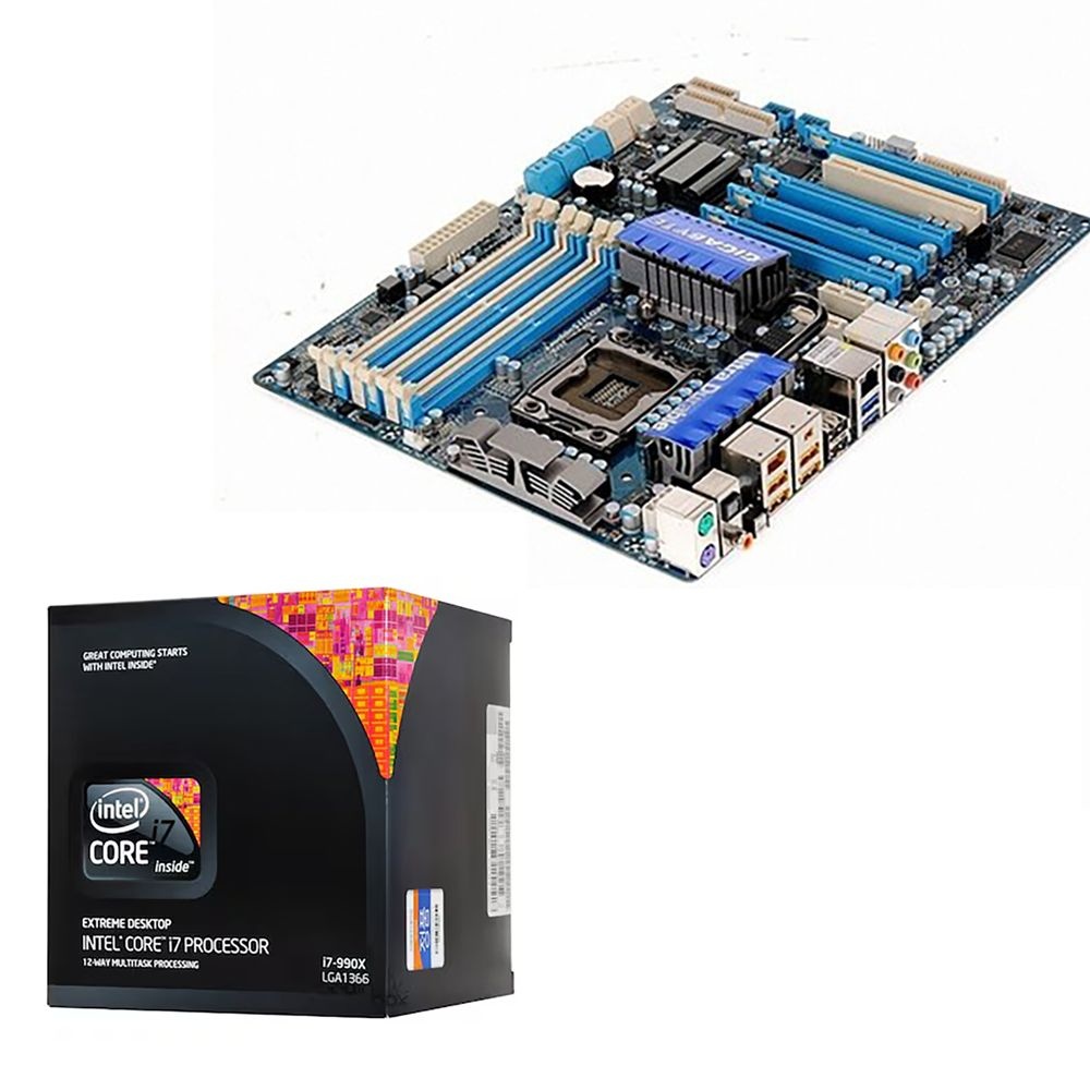 GIGABYTE 기가바이트 GIGABYTE GA-X58A-UD3R 메인보드+i7-990X CPU 번들