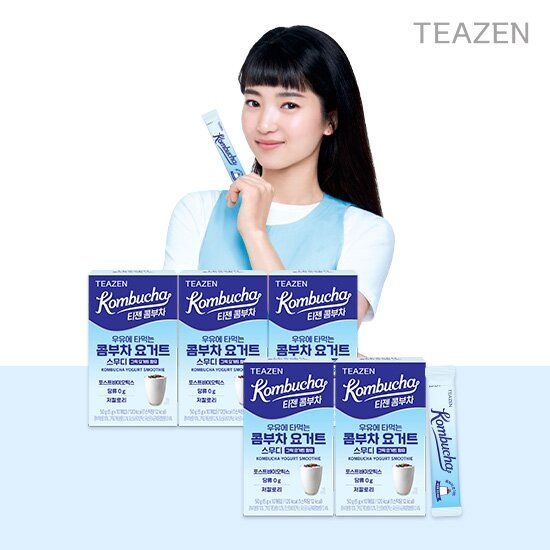 (주)티젠 티젠 (신상)티젠 콤부차 요거트 스무디 10스틱*5박스