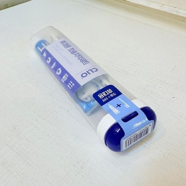 클리오 휴대용 칫솔치약세트