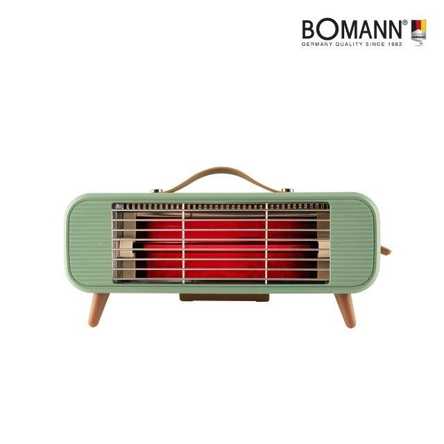 보만 레트로 원적외선 캠핑 전기난로 히터 1구 IEH1032O