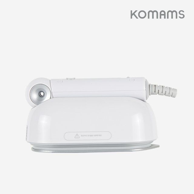 보만코리아 코맘스 2in1 빠른예열 접이식 핸디 스팀다리미 화이트 SI1013W