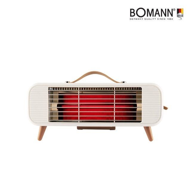 보만 레트로 원적외선 캠핑 전기난로 히터 1구 IEH1031W