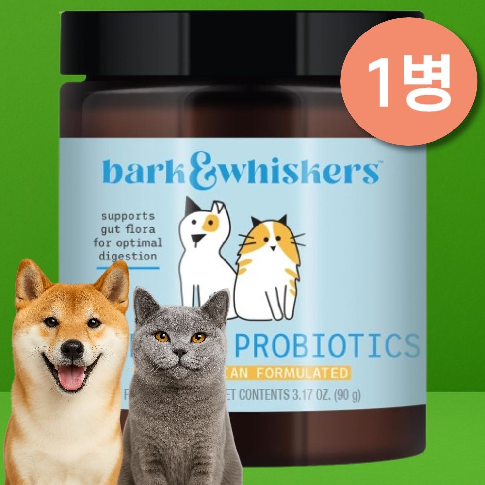 닥터머콜라 300억 강아지 유산균 파우더 90g 반려견 반려묘 고양이 분말