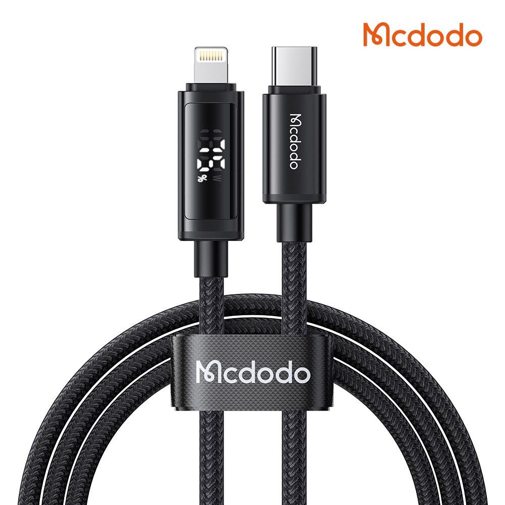 컨섹 맥도도 (현대Hmall) 맥도도 듀얼인포 디스플레이 C to 8핀 PD 고속충전 케이블 CA799