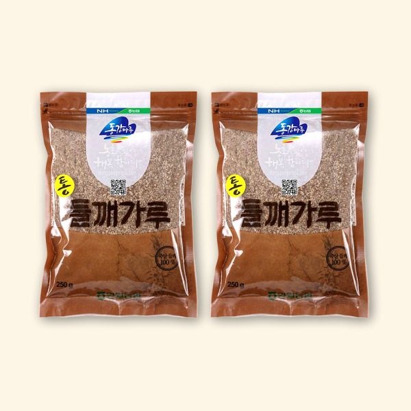 동강마루 영월농협 동강마루 국산 통들깨가루 250g x 2팩 / 고소한 탕국,나물요리용 들깻가루