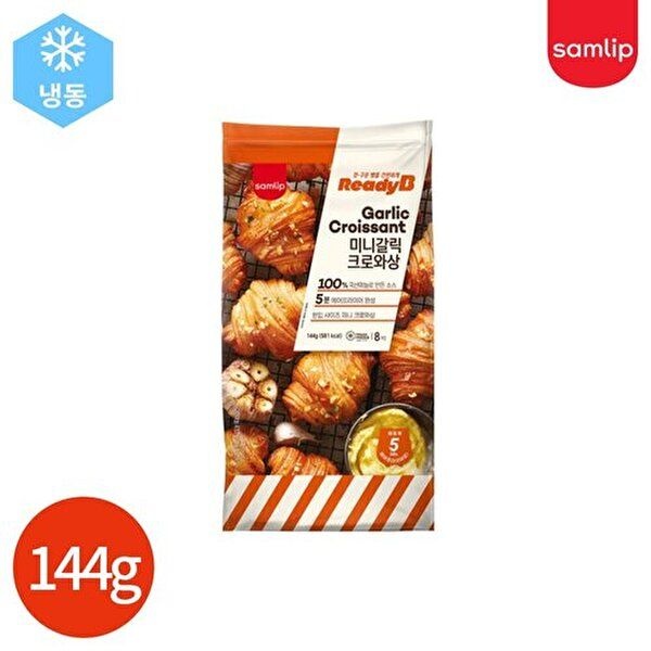 [삼립]삼립 레디비 미니 갈릭 크로와상 144g x 6개