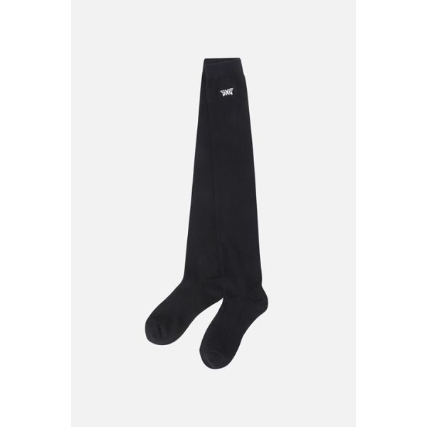 피엑스지 [피엑스지] PXG 여성 로고 포인트 오버 더 니 삭스 BLACK PJPPW881421