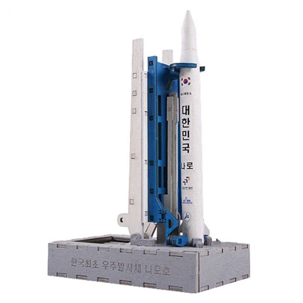 (현대Hmall) DIY 나무 모형 조립 키트 교육용 시리즈 한국최초우주발사체 나로호 YM408