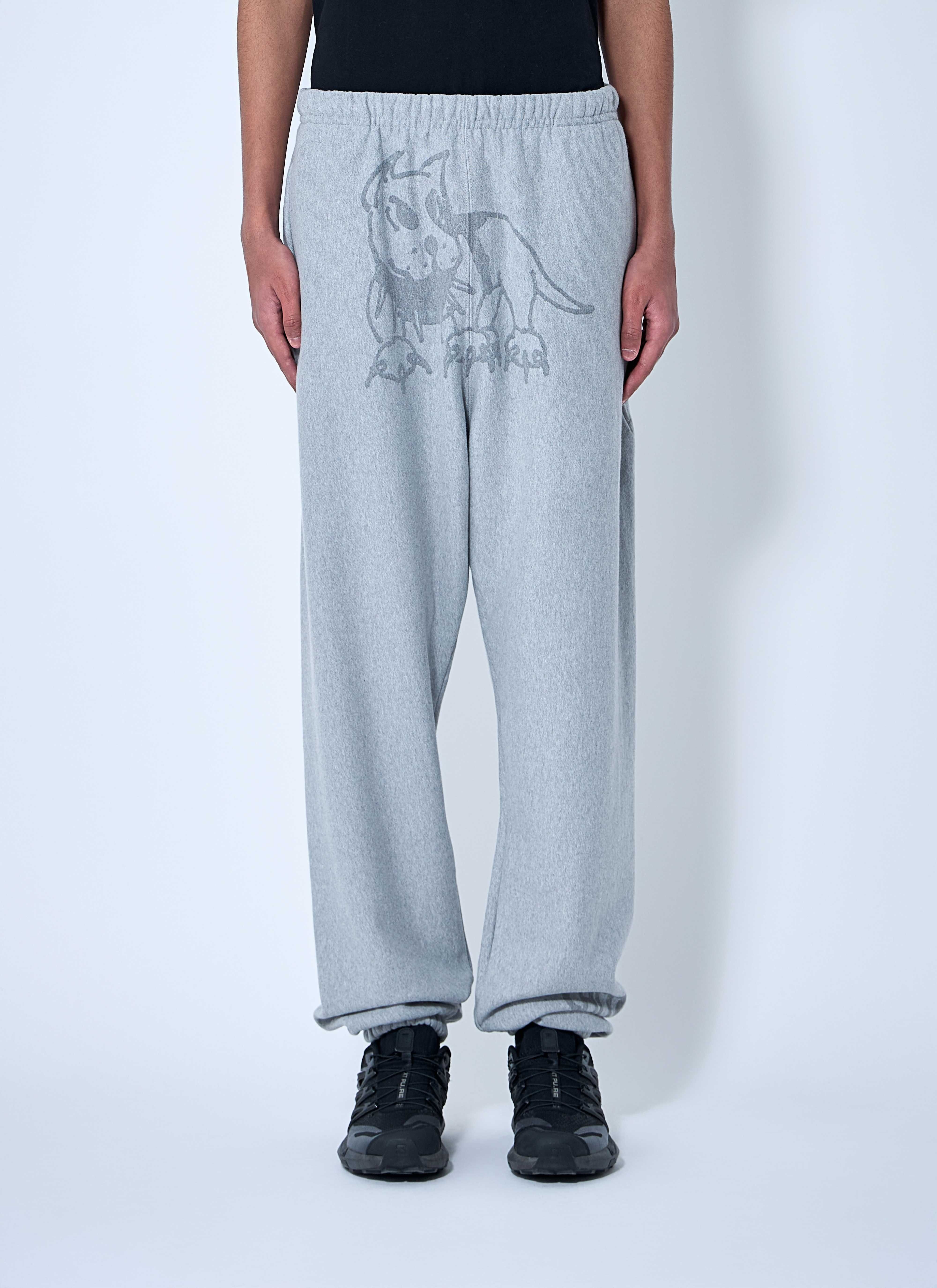 25 S/S 리플렉티브 그래픽 프린트 트랙 팬츠 C0824B001 HEATHER GRAY B0111576655