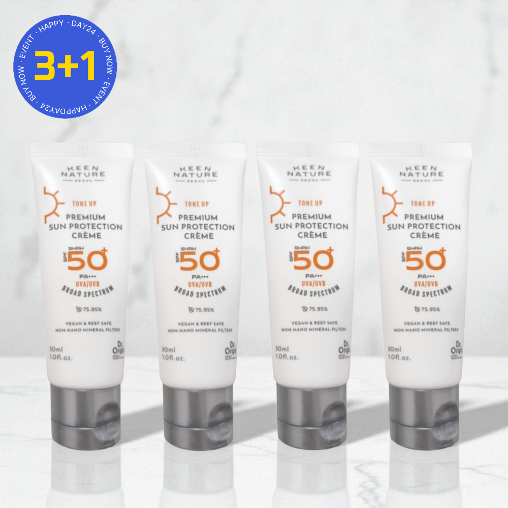 닥터올가 프리미엄 썬프로텍션 톤업 무기자차 선크림 30ml 4개