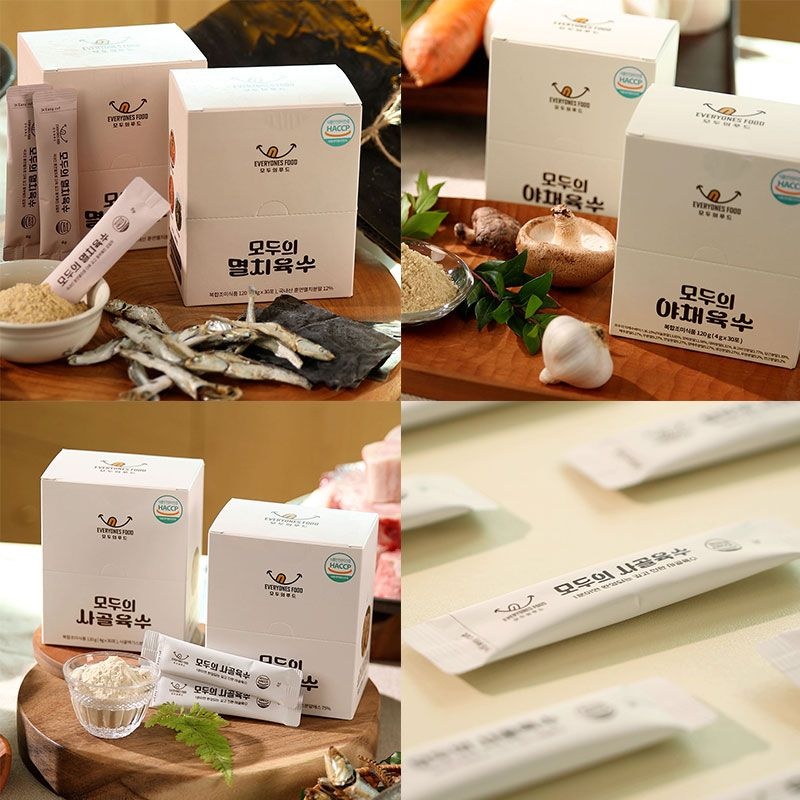 화학첨가물 제로 모두의 육수 사골 1개+야채 1개+멸치 1개