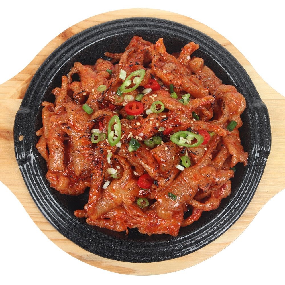 (주)고향식품 고향식품 쿡앤라이프 매운 무뼈닭발 350g 10팩 캠핑 안주
