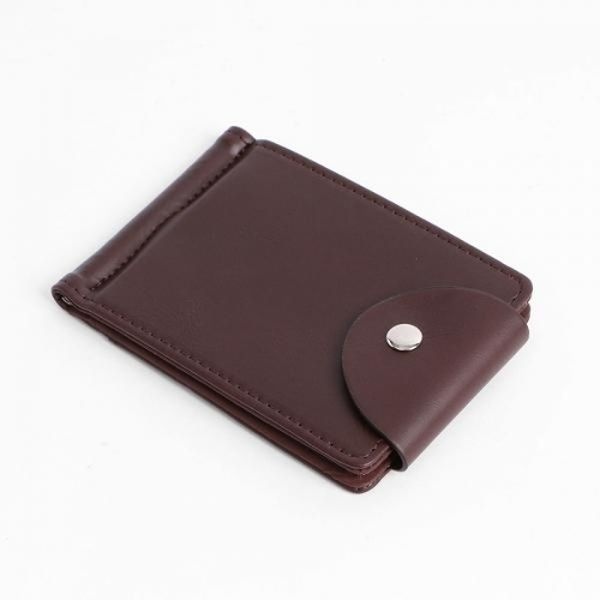 시드 머니클립(브라운) 남성 슬림 반지갑