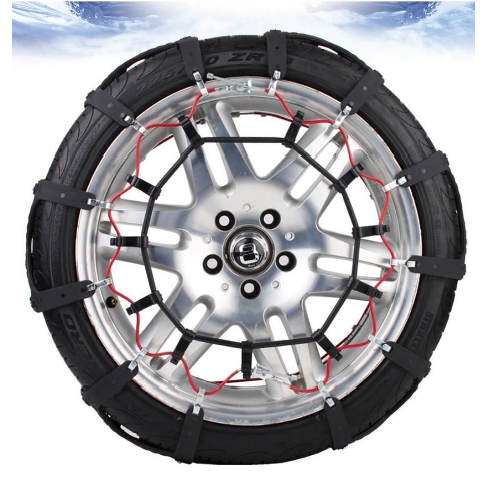 겨울 폭설 눈길 차량용 스노우체인 월동준비 타이어 스노체인