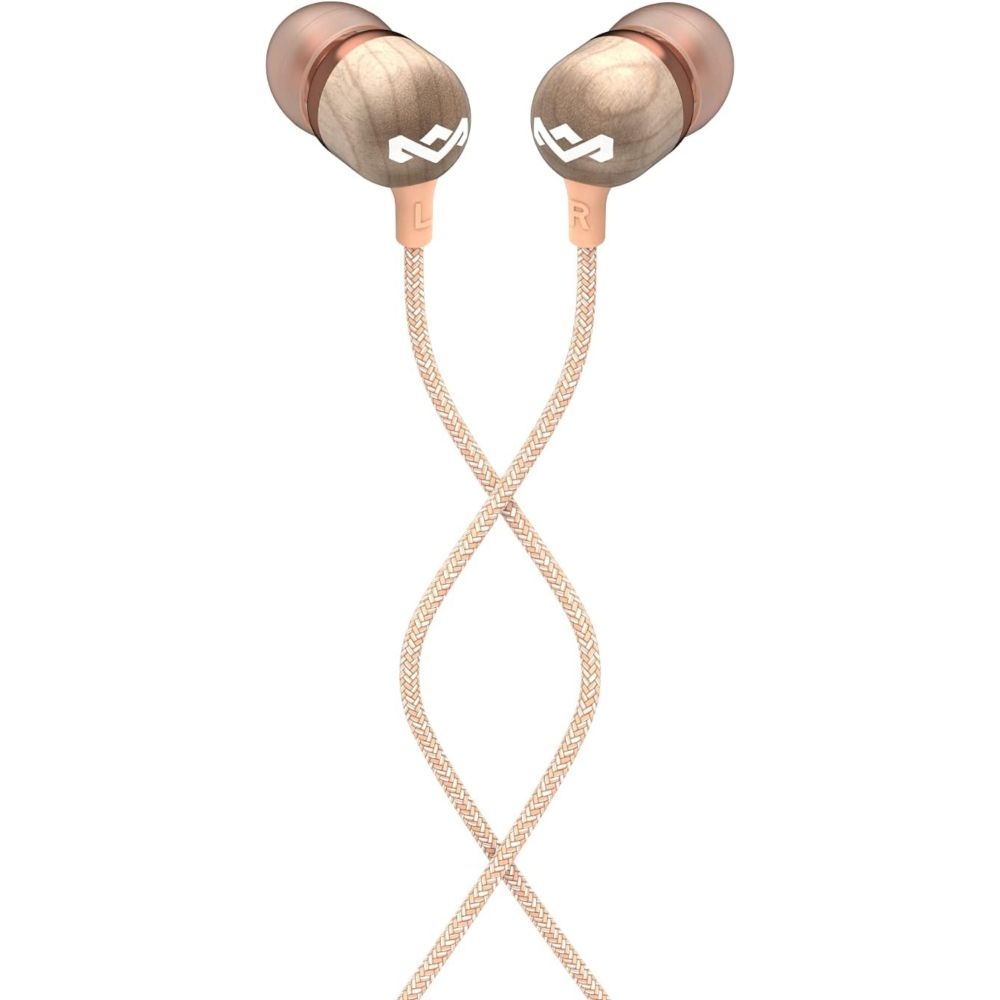 [해외] 더하우스오브말리 유선 이어폰 EM JE041 CP 꼬임 방지 3.5mm