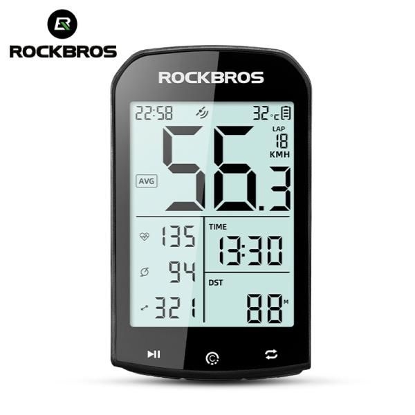 자전거 속도계 무선 GPS 기능 ROCKBROS M1 컴퓨터 블루투스 5.0 ANT MTB 도로 Ciclismo