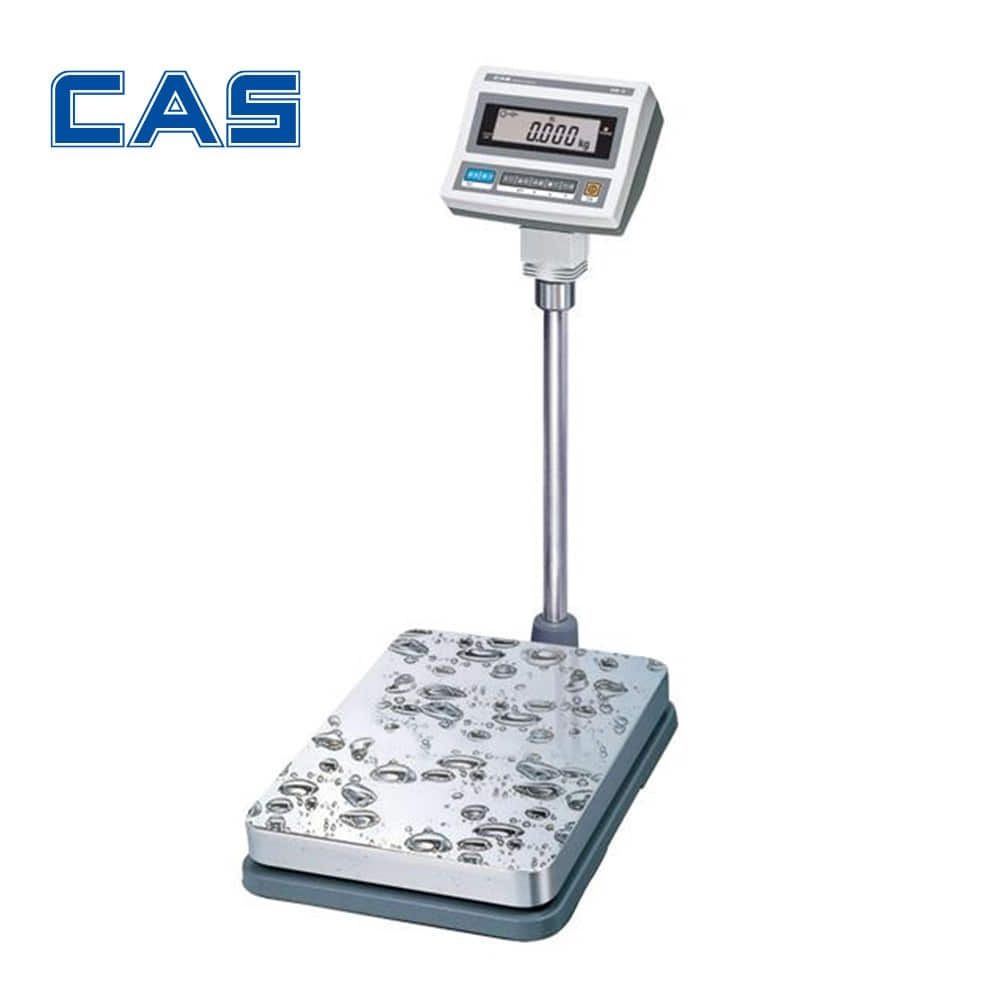 카스 고중량 방수저울 DBII-150RB 150kg (50g) LCD타입 충전 전자저울