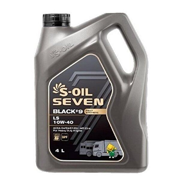 [셀러허브 1]7 4L S-OIL 디젤엔진오일 9 BLACK 10W-40 LS