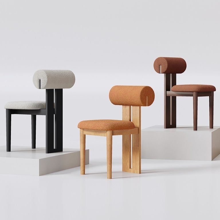 [해외] 북유럽 식탁 의자 레스토랑 식당 등받이 카페 커피숍 인테리어