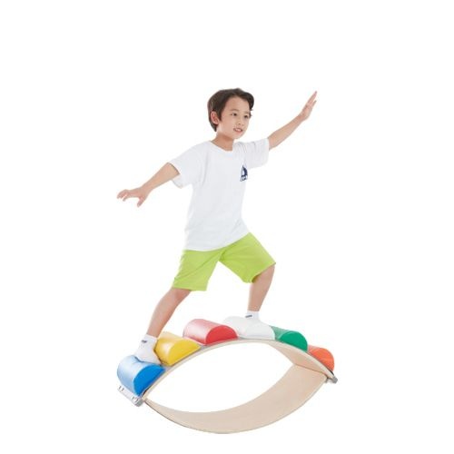 아이소파 아이소파 무지개밸런스보드 라운드 2개세트(HG-RBR2P)
