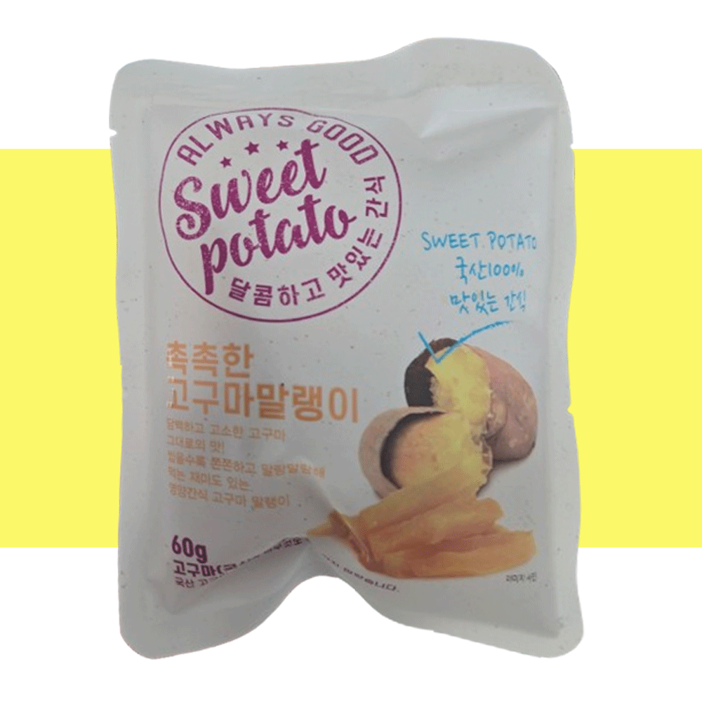 촉촉한 고구마말랭이 올리브영 간식 60g