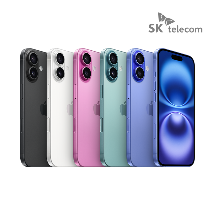 상품상세참조 Apple (특가기획전)SKT애플 인기아이폰16_128G 완납/선약/레귤러플러스요금제/0청년79이상