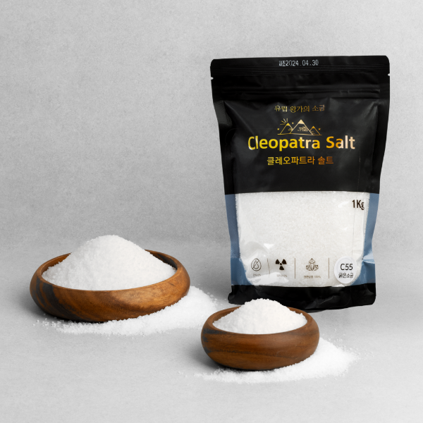 클레오파트라 솔트 암염 1kg굵은 소금