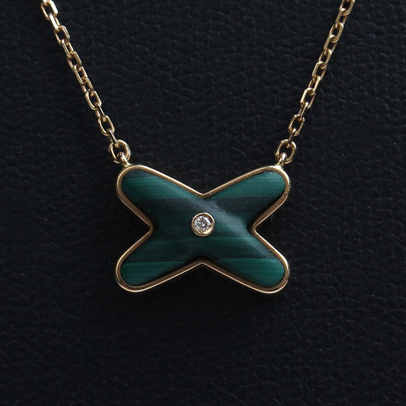 쇼메 (중고명품) 쇼메 말라카이트 주드 리앙 750 로즈골드 목걸이_38586784