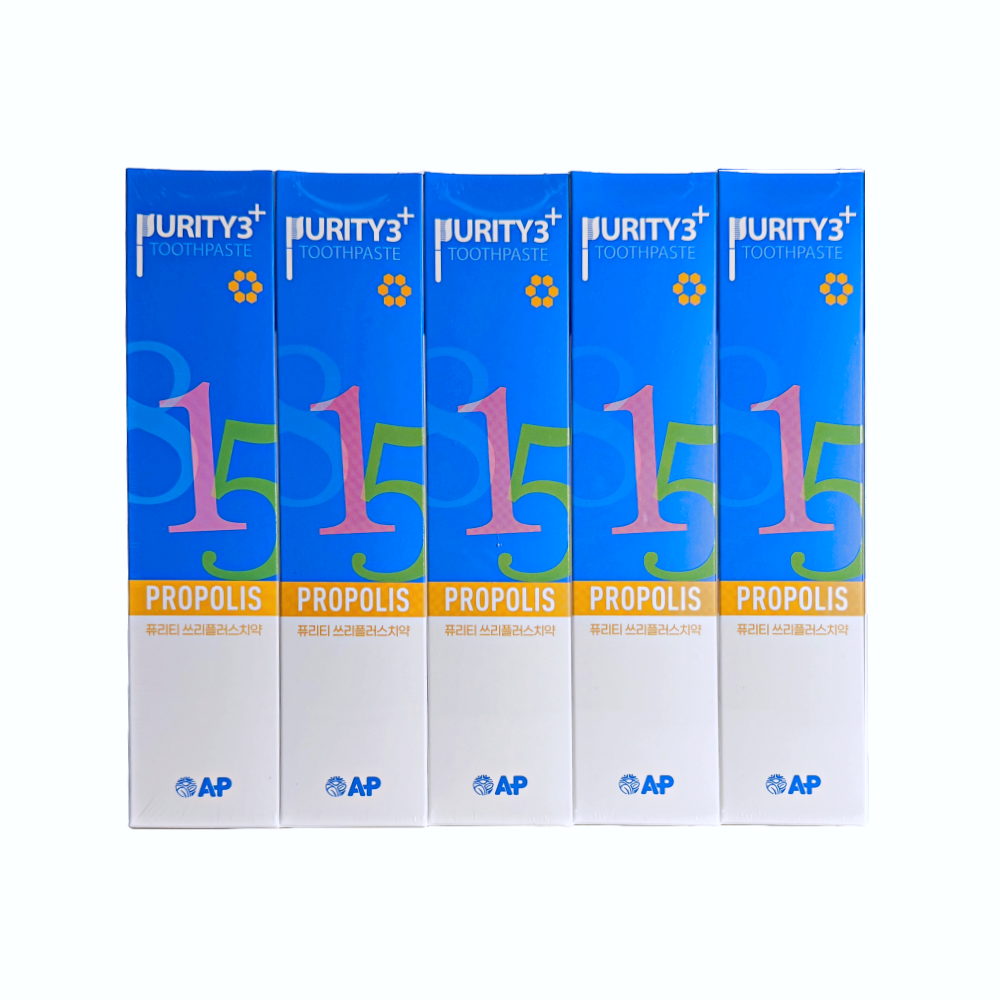 아미코젠 퓨리티 쓰리플러스 치약세트