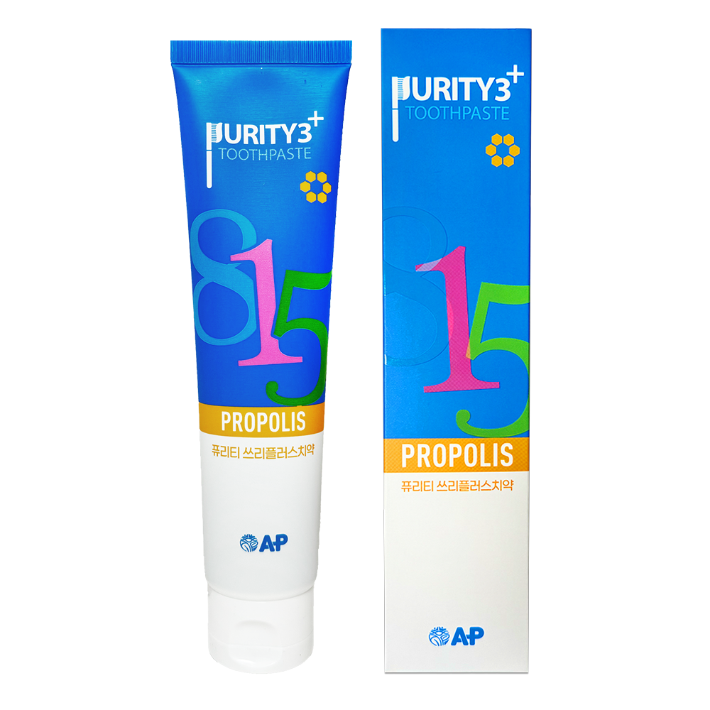 에이피 퓨리티 쓰리플러스 치약 단품 프로폴리스