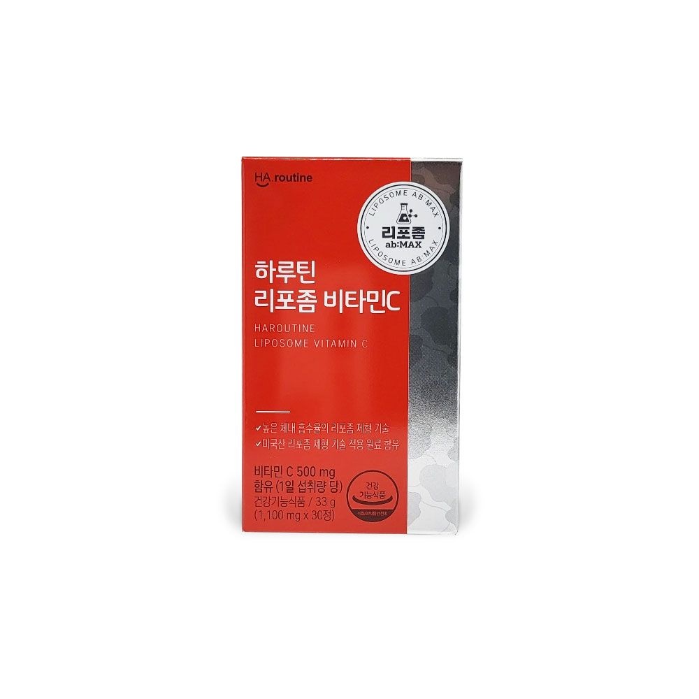 하루틴 리포좀 비타민C 1100mg x 30정 1박스 So