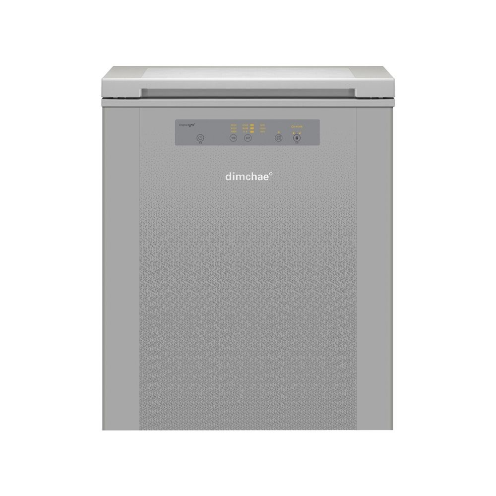 위니아 딤채 뚜껑형 미니 김치냉장고 120L 1도어 실버 소형