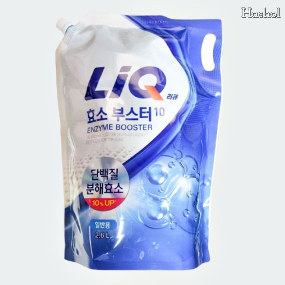 천연 세탁 세제 찌든때 빨래 셔츠 목때 항균제 대용량 일반용 2.6L