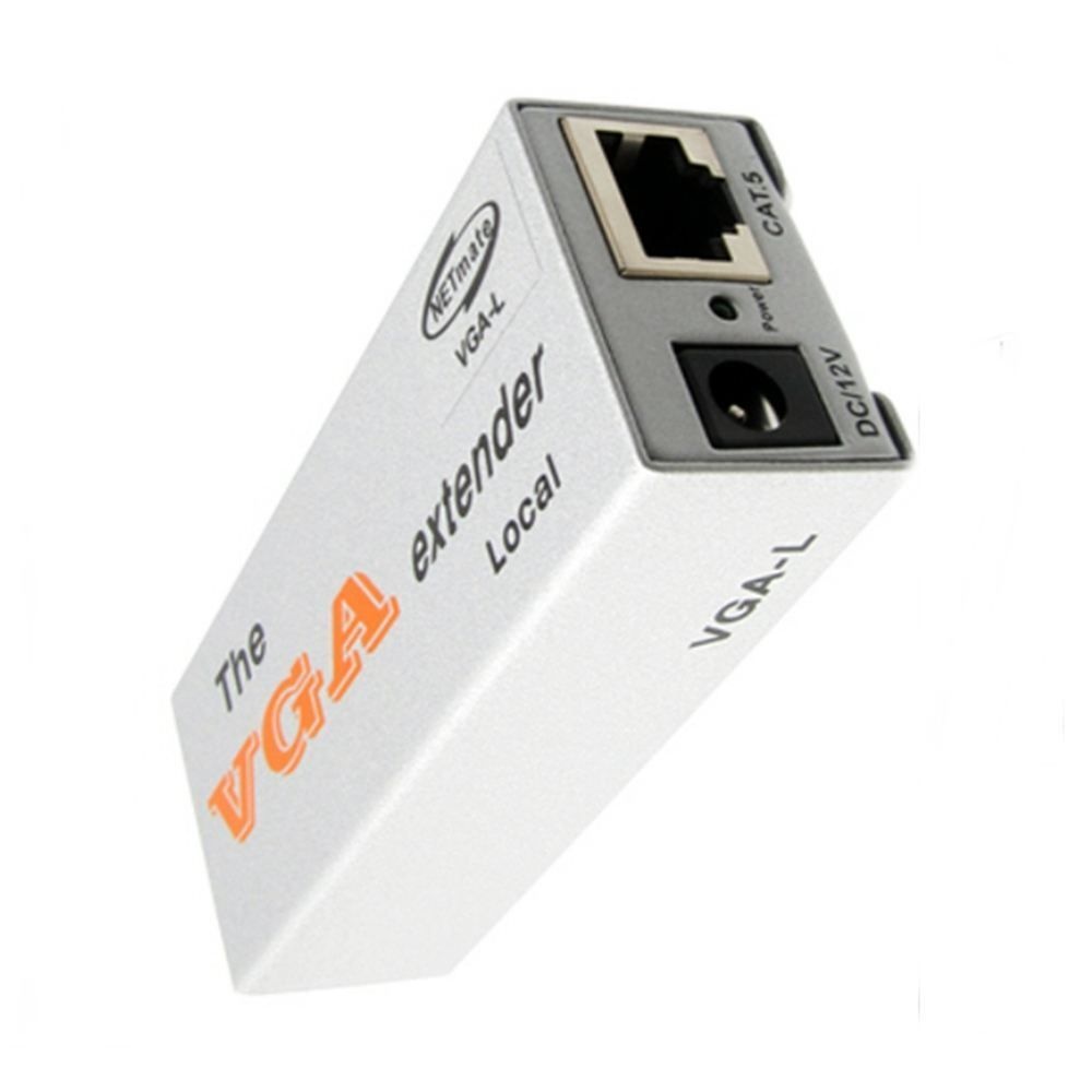 VGA송신기 CAT5케이블 180m전송로컬유닛리피터 단독사용불가