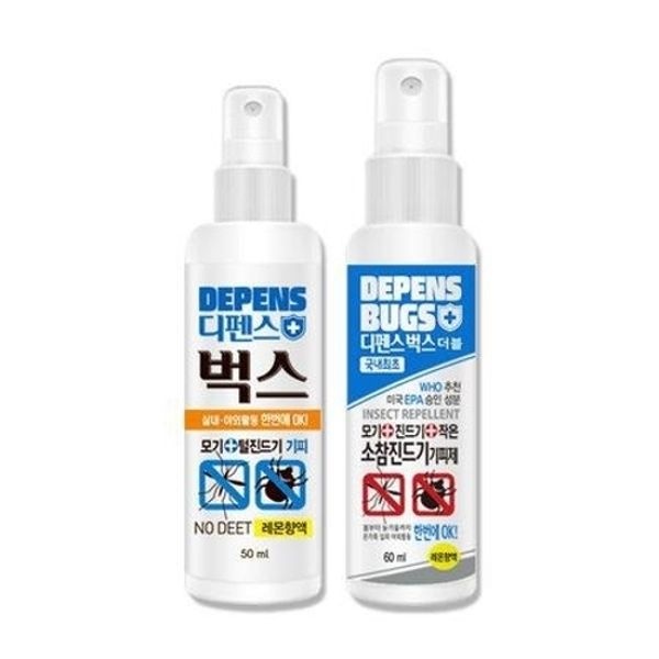 디펜스벅스 모기/진드기 기피제 50ml+더블 60ml/ed01