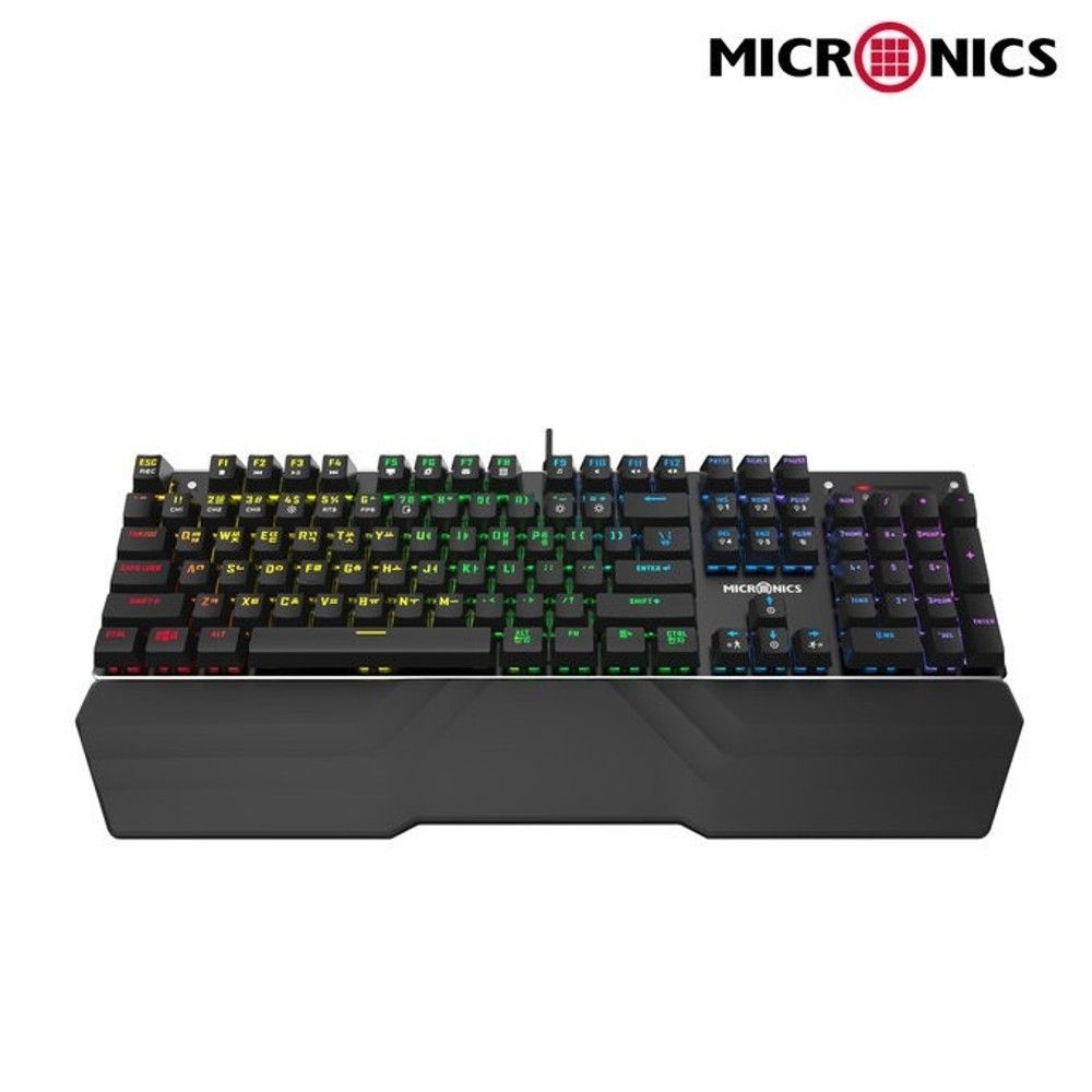 마이크로닉스 마이크로닉스 MANIC X240 LED 게이밍 스위치 기계식 키보드
