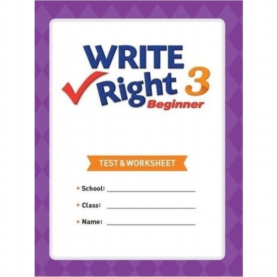 Write Right Beginner 3(Test & Worksheet)
